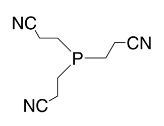 Tris(2-cyanoethyl)phosphine - CAS:4023-53-4 - 3,3,3-phosphinetriyltripropanenitrile, Propanenitrile, 3,3,3-phosphinidynetris-
